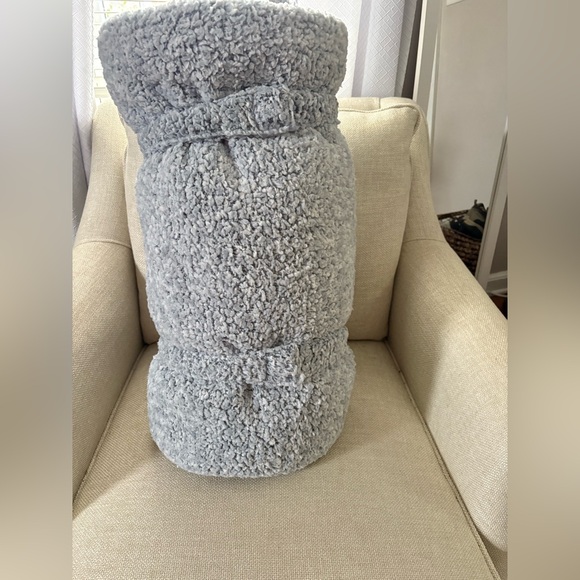 Restoration Hardware Child&baby Cozy Gray Sherpa sleeping bag   Child size - Picture 6 of 6